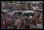 Dole  vue du haut de la collégiale