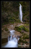 La cascade du Rougnon (et William)