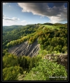 Depuis le belvédère de la roche fendue
