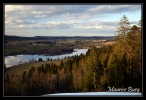 Lac de l’Abbaye depuis le belvédère du Moulin