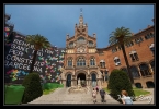 Barcelone, Hospital de la Santa Creu i Sant Pau.