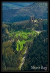 Le château de Fleckenstein (vue depuis le Lowenstein)