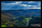 Le château de Fleckenstein (vue depuis le Lowenstein)