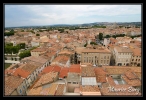 Narbonne du haut de la tour du Palais