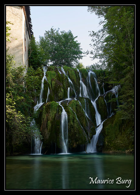 Cascade de la Source Bleue, Malbuisson Doubs
