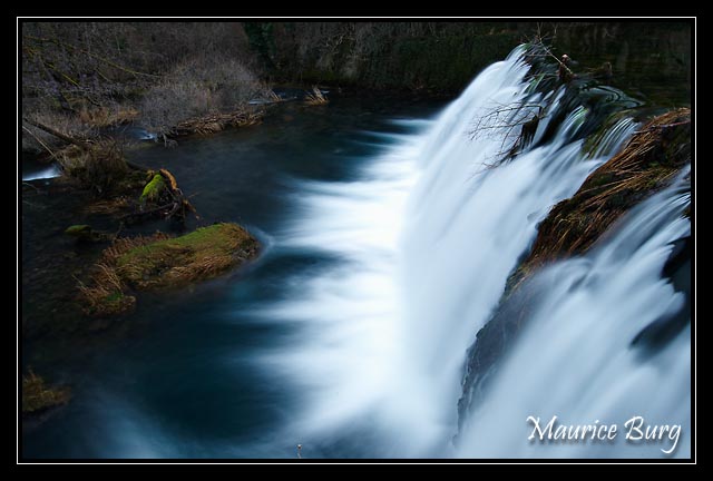 Cascade du Dérochoir (Mesnay, jura)