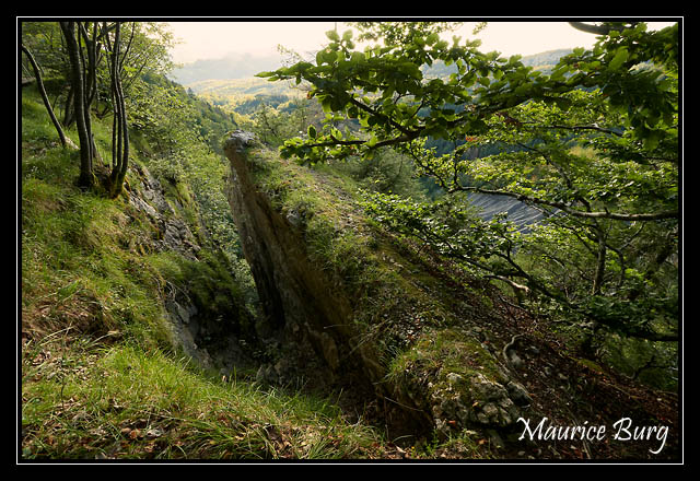 La roche fendue