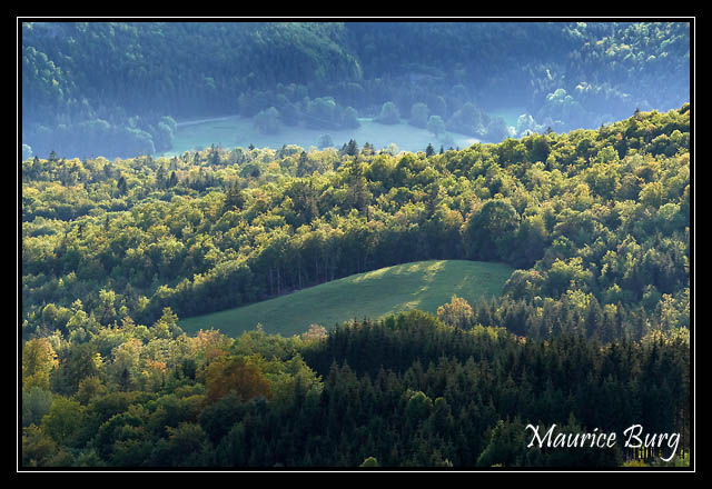 Depuis le belvédère de la roche fendue