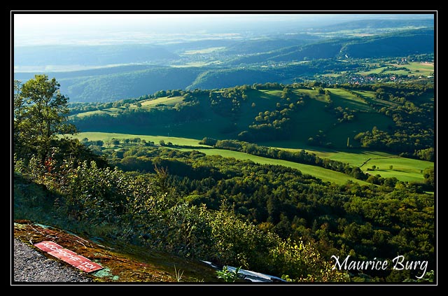 Du haut du Mont Poupet