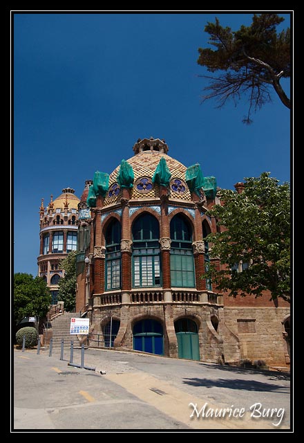 Barcelone, Hospital de la Santa Creu i Sant Pau.